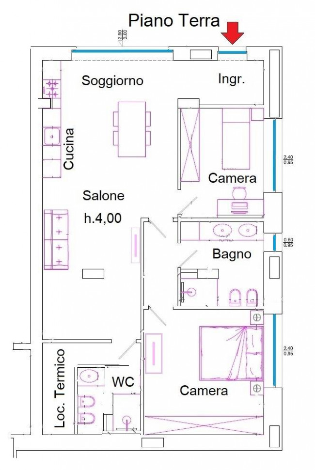 Appartamento in Vendita a Tolentino