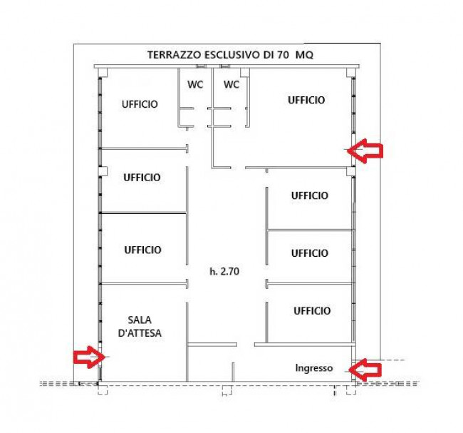 Studio/Ufficio in Vendita a Macerata
