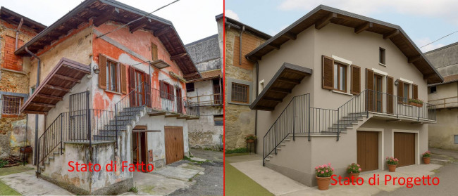 Porzione di Casa Terra / Cielo in vendita a Caronno Varesino