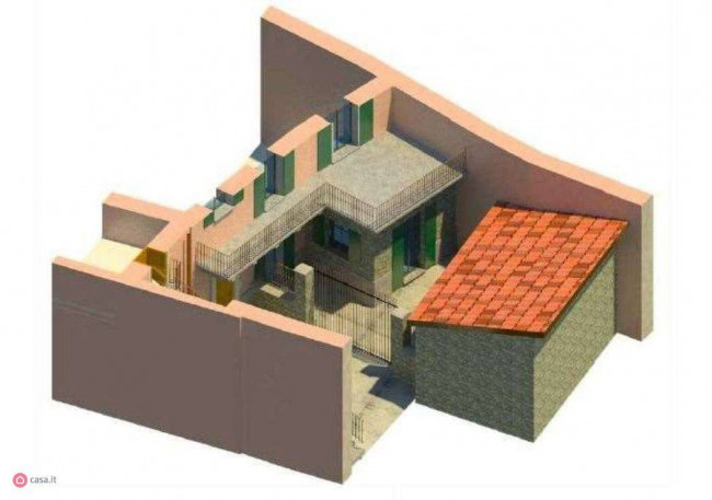 Porzione di Casa Terra / Cielo in vendita a Brezzo di Bedero