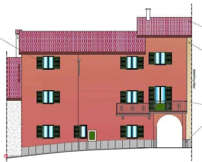 Porzione di Casa Terra / Cielo in vendita a Brezzo di Bedero