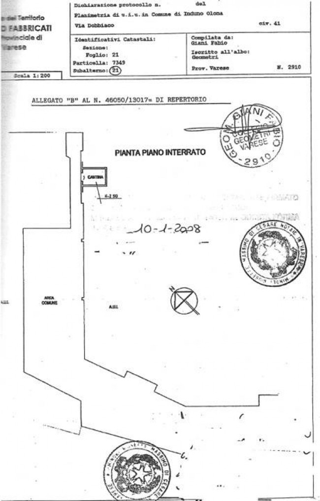 Appartamento in vendita a Induno Olona
