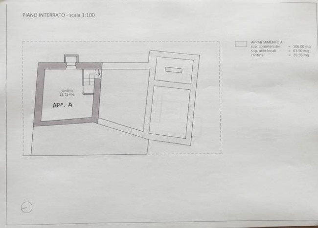 Porzione di Casa Terra / Cielo in vendita a Cuasso al Monte