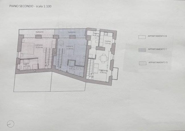Porzione di Casa Terra / Cielo in vendita a Cuasso al Monte