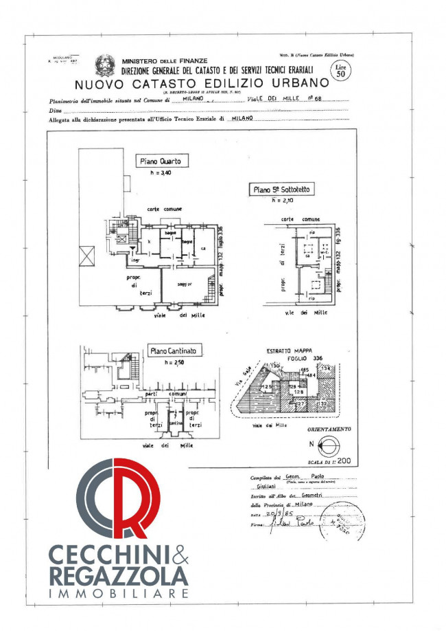 Appartamento in vendita a Indipendenza, Milano (MI)