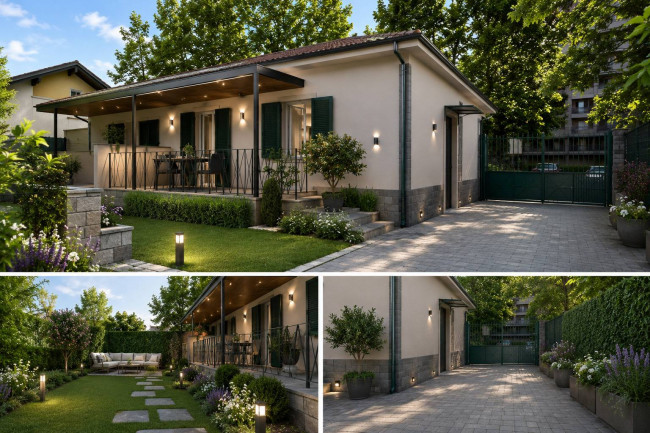 Porzione di bifamiliare in vendita a Torino