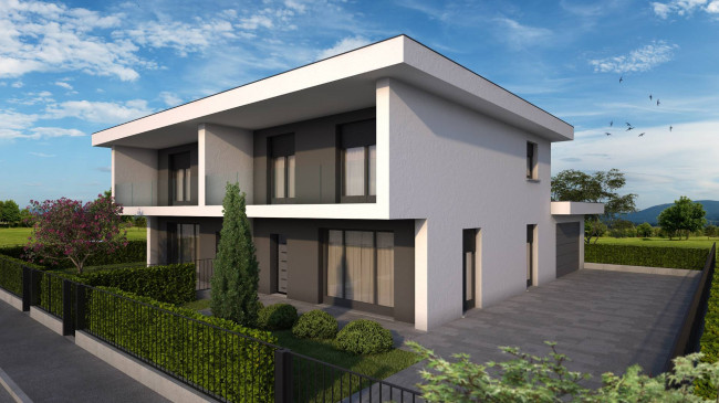 Villa bifamiliare a Martinengo