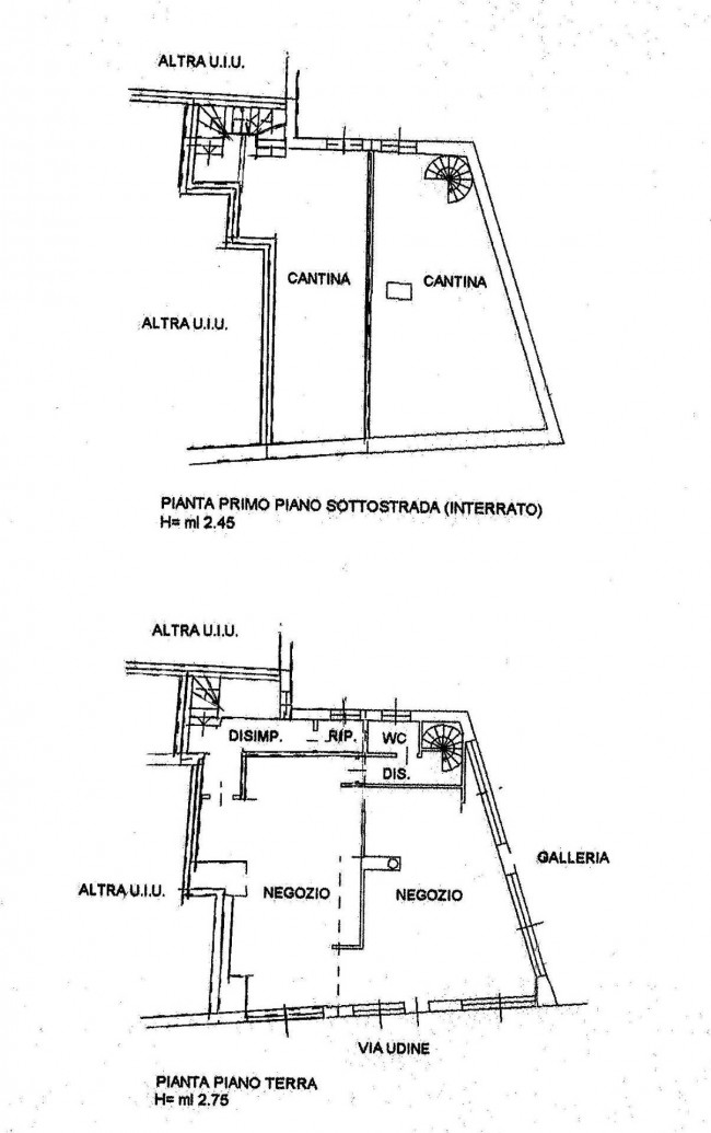 Negozio in vendita a Mortegliano