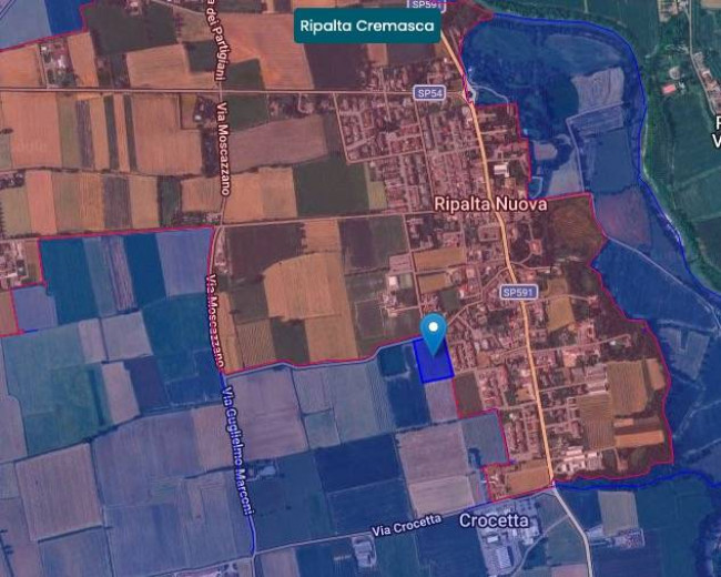 Terreno edificabile a destinazione residenziale a Ripalta Cremasca