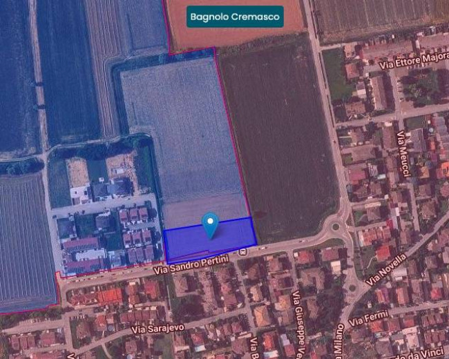 Terreno edificabile a destinazione residenziale a Bagnolo Cremasco