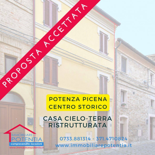 Casa cielo-terra a Potenza Picena