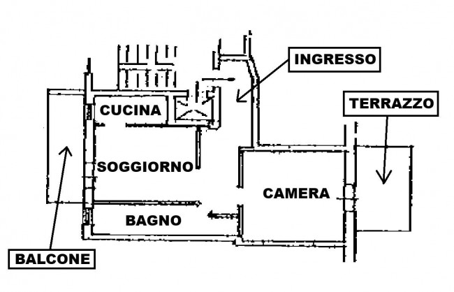 Attico in vendita a Tortona