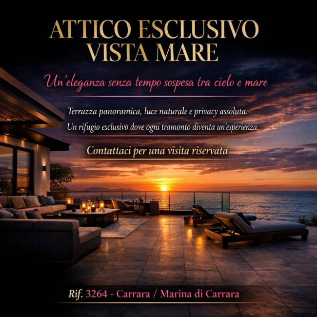 attico in vendita a Carrara