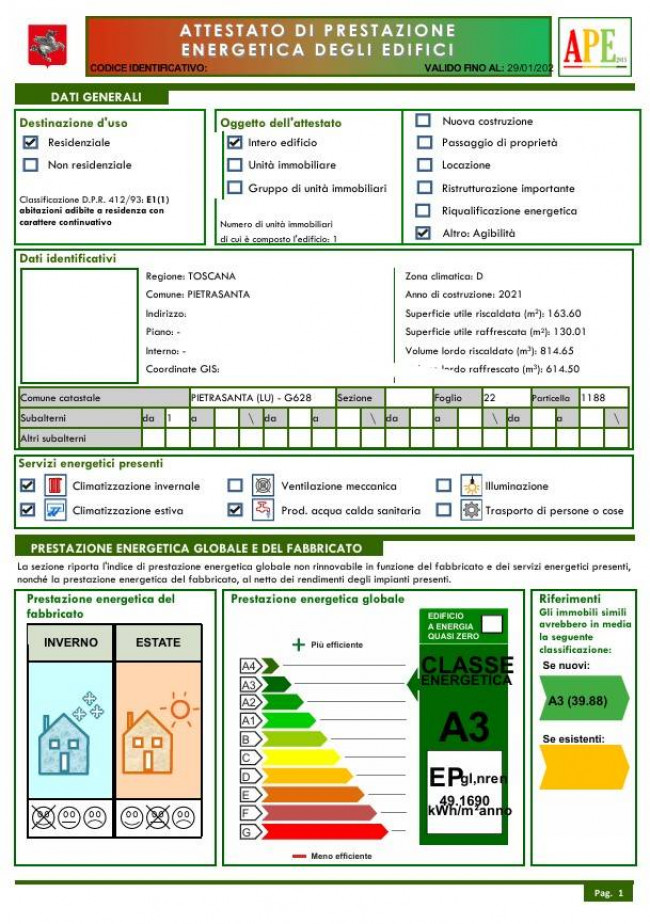 Villa in vendita a Pietrasanta