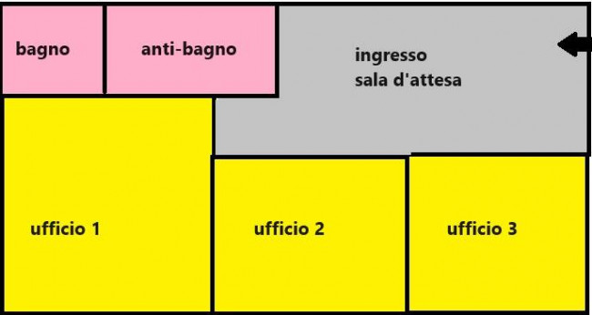 Ufficio in affitto a Ospedaletto, Pisa (PI)