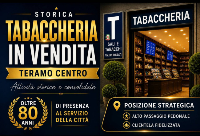 Tabaccheria a Teramo