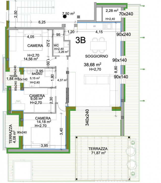 Appartamento in vendita a Treviso