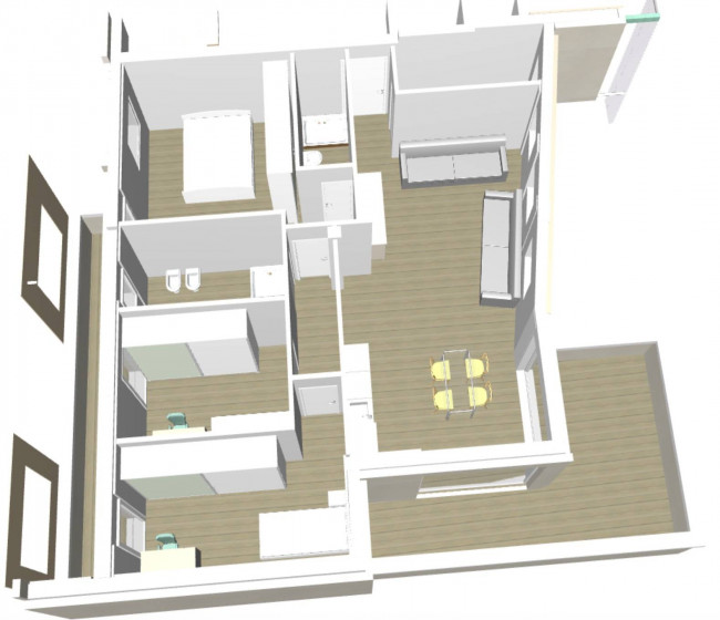 Attico/Mansarda in vendita a Treviso