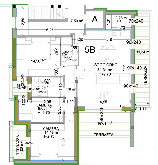 Appartamento in vendita a Treviso