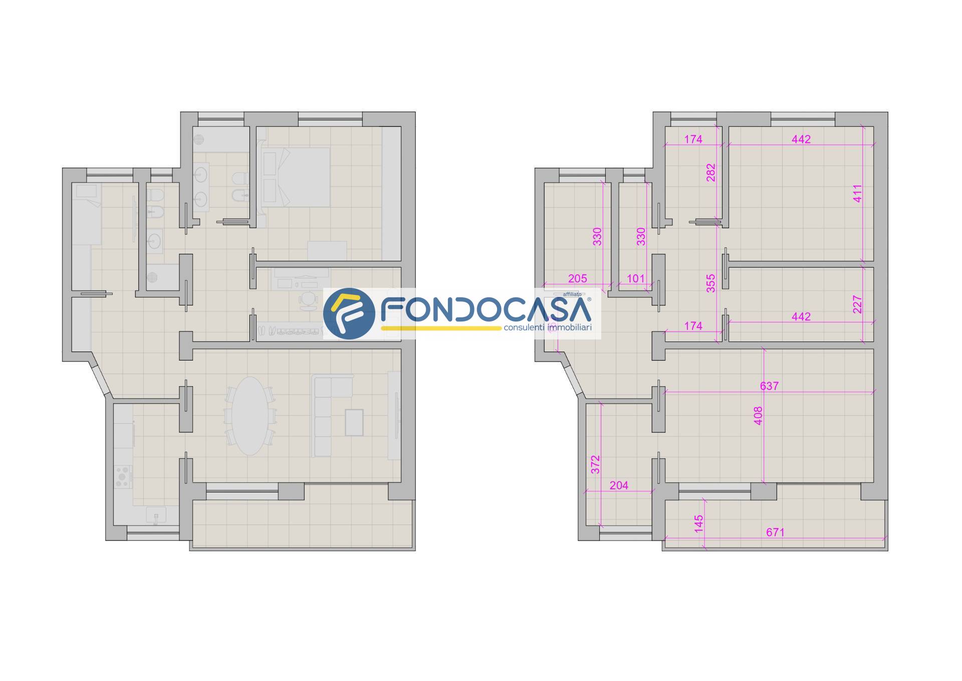 Quadrilocale in Vendita a Brindisi, 109'000&euro;, 121 m²
