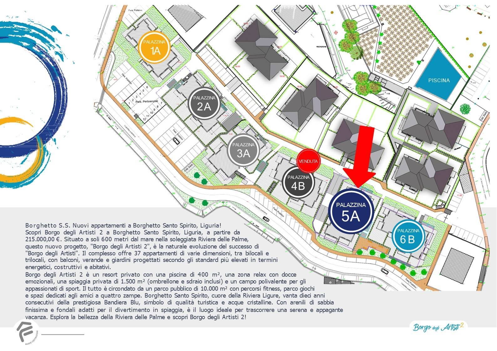 Appartamento in vendita a Borghetto Santo Spirito - foto 5
