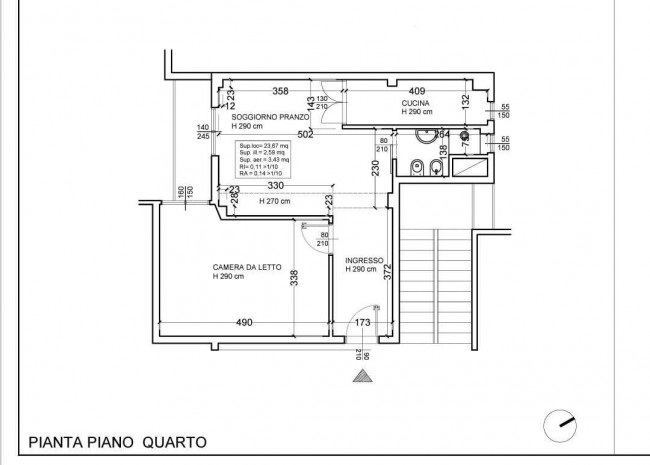 Appartamento in vendita a Gorla, Milano (MI)