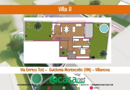 Villa in vendita a Villanova, Guidonia Montecelio (RM)